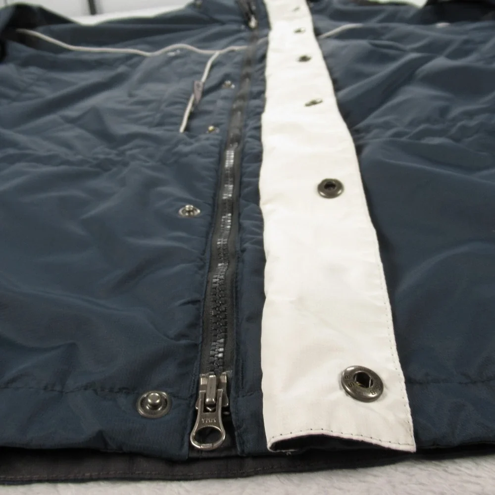 Columbia Jacket Mens XL Blue Interchange Wind Rain Outdoor Hiking 3in1 SHELL